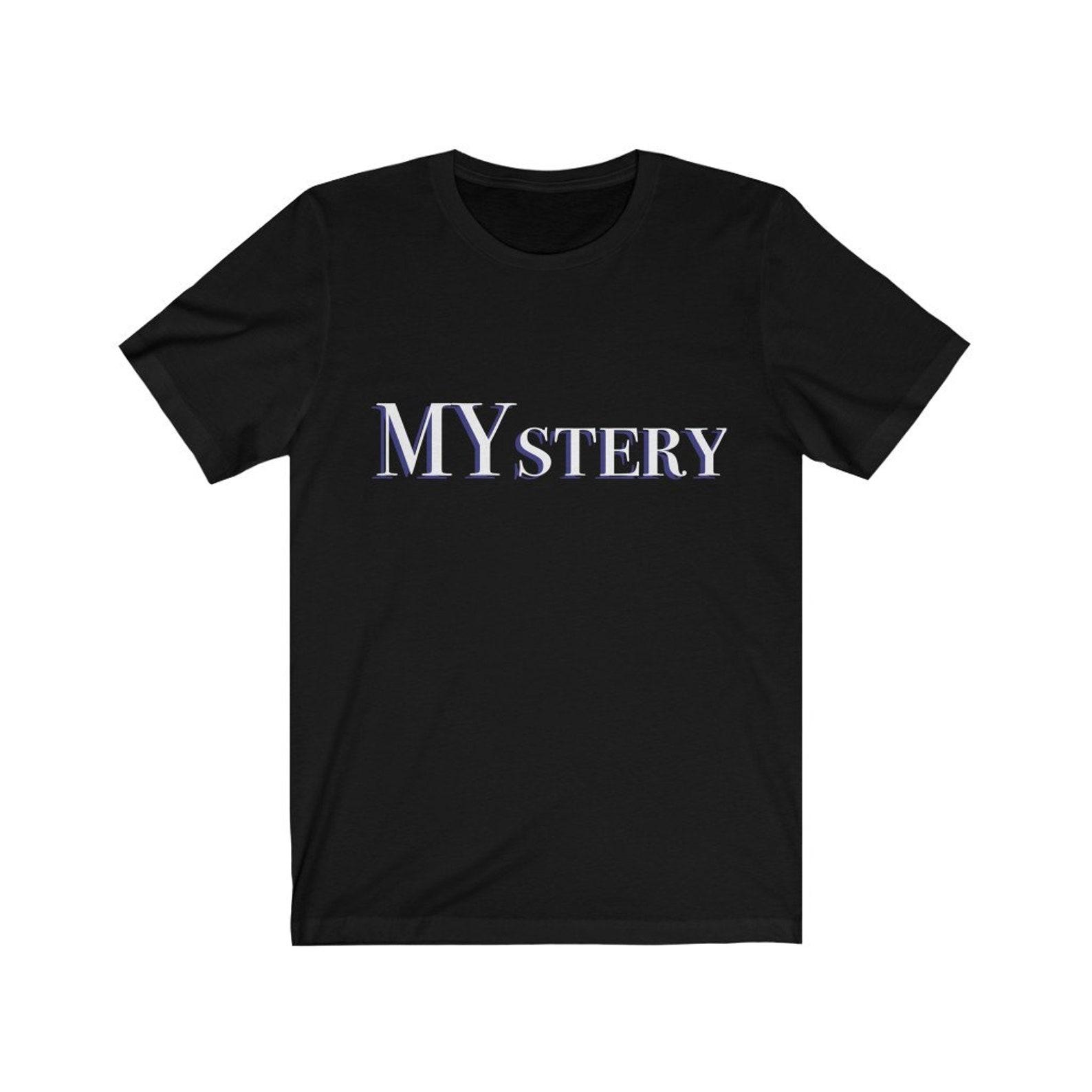 Mystery Attitude Tee Unisex Jersey Short Sleeve Tee, MYstery tee, Attitude T-Shirt, All About Me Tee, mystery shirt, attention getter shirt L