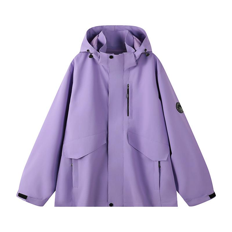 Men s Color Block Hooded Windbreaker - Stylish Casual Spring/Autumn Jacket 3XL