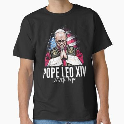 Pope Leo XIV Graphic T-shirt - Pope LEO XIV THANK YOU FATHER T-Shirt Unisex T-Shirt