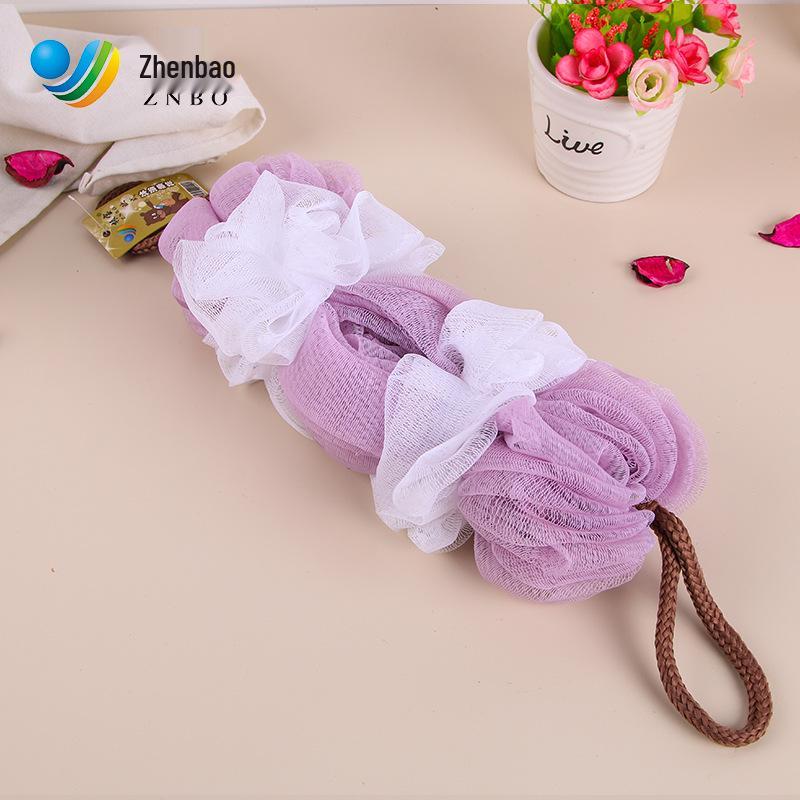Zhen Bao Long Bath Loofah: Adult Shower Scrubber & Hanging Soft Bath Flower