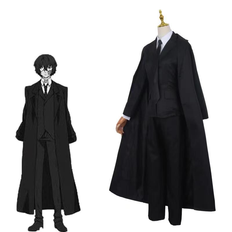 Bungo Stray Dogs Yosano Akiko, Dazai Osamu, and Nakahara Chuuya Cosplay Costume Set