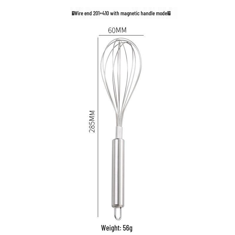 304 & 201 Stainless Steel Handheld Egg Whisk and Cream Beater