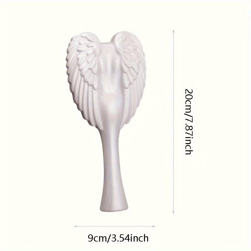 Magic Angel Detangling Hair Brush - Anti-Static, Scalp Massage Comb for All Hair Types - Salon Quality Styling Tool