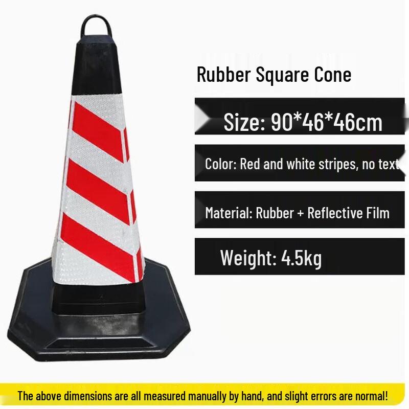Reflective Rubber Traffic Cone