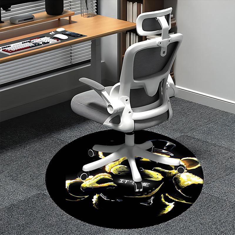 

Freddy Fazbear,It s Me Chair mat Round Rug Office carpet, Machine Washable, Non slip, Suitable for Living Rooms, Bedrooms 80cm