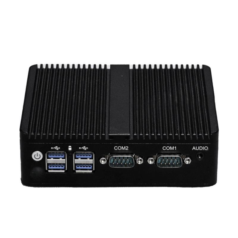 BVS Fanless Mini Industrial Control PC N2830 - Silent, Dual Network Port, Compact Design
