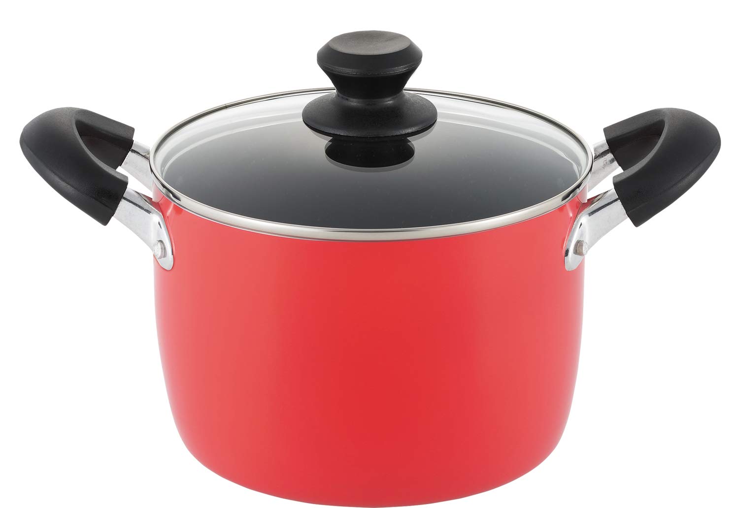 

Tamahashi Rupia 18cm Red Stew Pot, IH Compatible, LU-18D