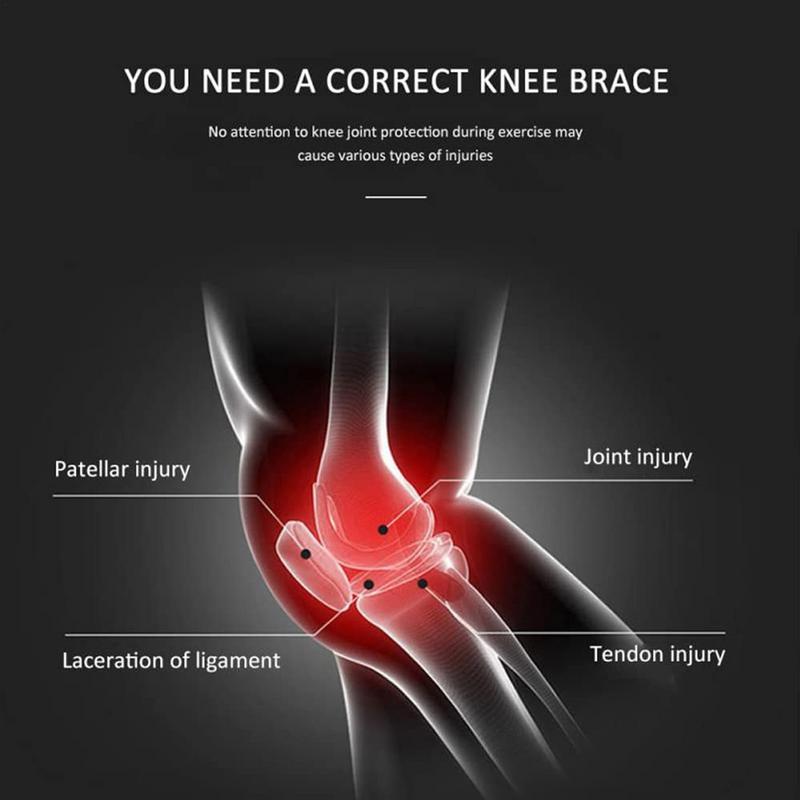 1Pcs Pressure Point Brace Relieve Acupressure Leg Sciatica Lower Back Pain Adjustable Magnetic Tourmalines Therapy Knee Support