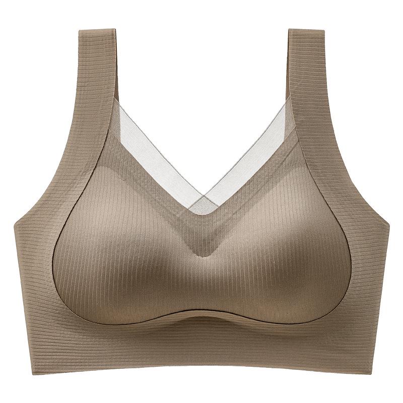 Wire-Free Women's Bra: Anti-Gravity, Seamless, Back-Smoothing, Anti-Sagging, Mesh Lift Sports Vest
