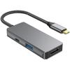 USB-C to HDMI Multi-Port Hub: 3-in-1 Laptop Dock with HD Screen Mirroring