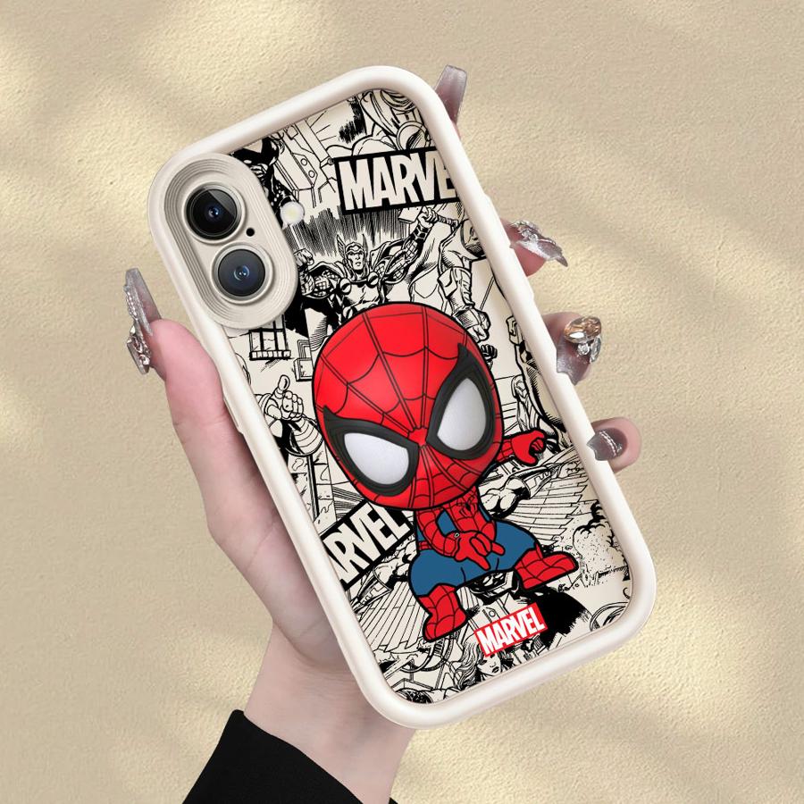 

Мягкий чехол Marvel Sipiderman Venom для iPhone 17 Air 13 12 11 Pro Max 16e XS Max 15 16 14 Plus XR iPhone 16 Plus
