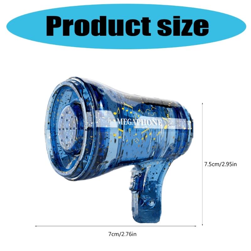 Fun Microphone Toy Voice Changing Device for Boys & Girls Handheld Megaphone Voice Changer Handheld Amplifier Gifts