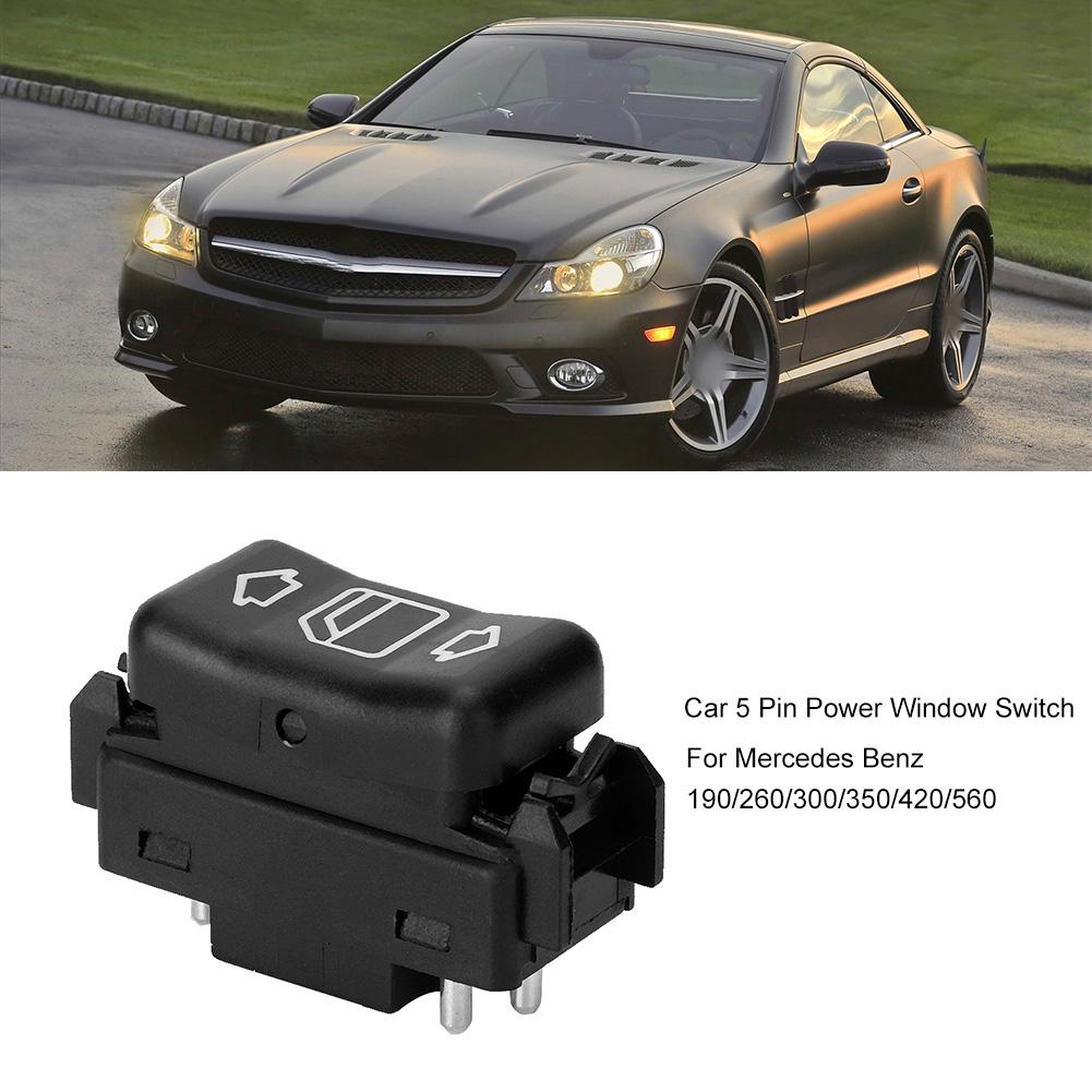 Car 5 Pin Power Window Switch Fit for Mercedes Benz 190 260 300 350 420 560 1248204610