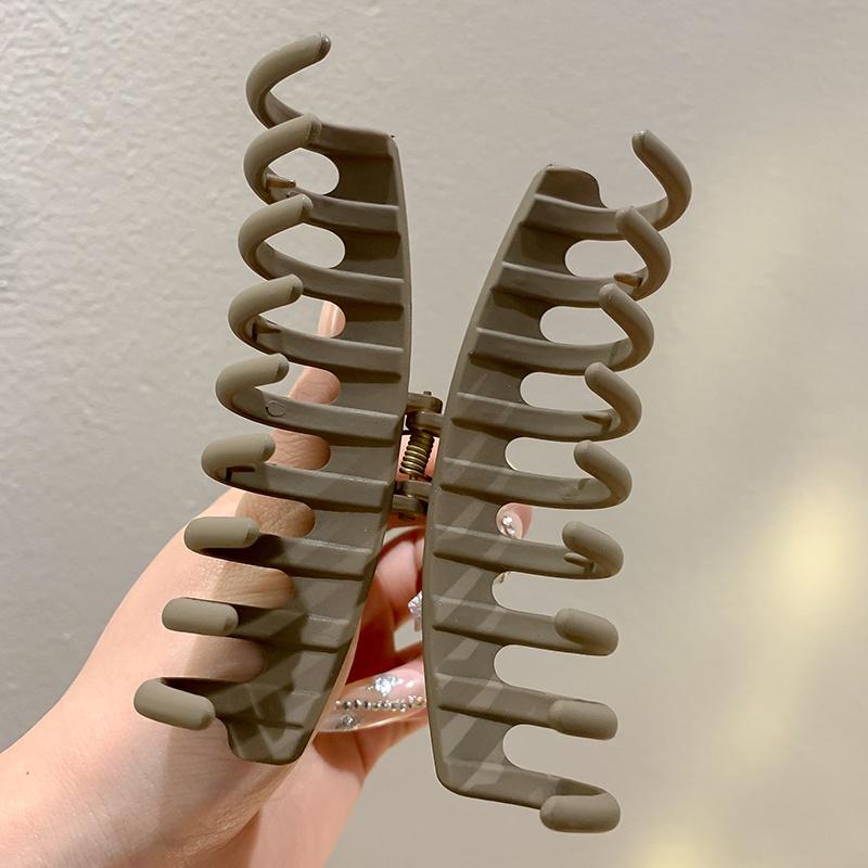 Korean style 10.5cm large keel hairclip women 2025 fashion new