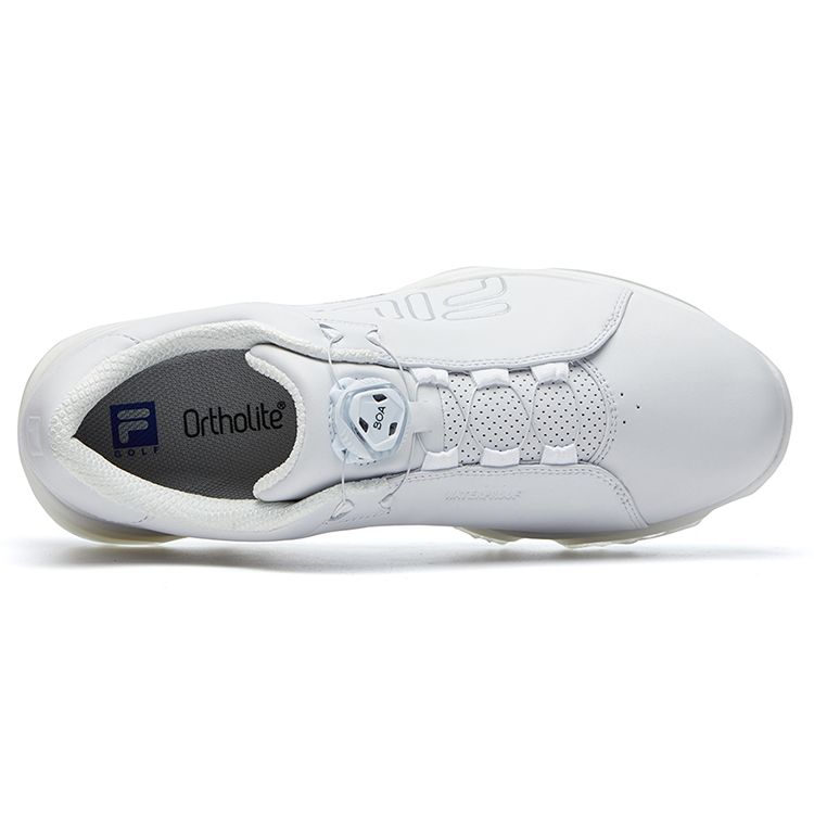 Fila Heritage-FHT Comfortable Versatile Low-Top Golf Shoes Men Sneaker White A12M132408FBW