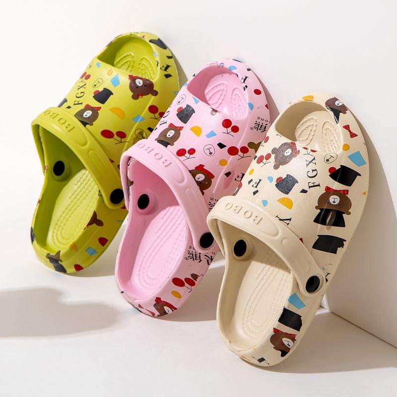 Cute Children's Slippers Summer Non-Slip Baby Baby Sandals Girls' Hole Shoes