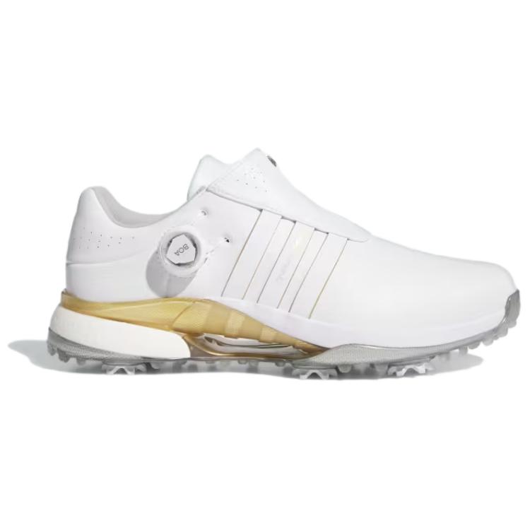 adidas Tour360 Comfortable Versatile Slip-Resistant Durable Low-Top Golf Shoes Men Golf Shoes White Platinum IH5165