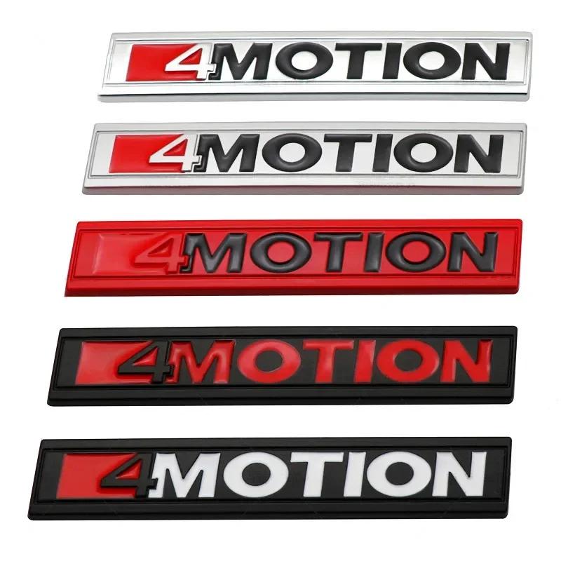 3D Metal 4MOTION Logo Car Rear Trunk Badge Emblem Sticker Decals
