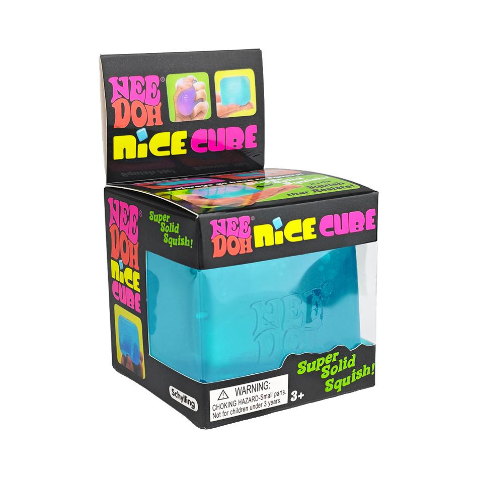 Needoh Nice Cube Sensorischer Stressabbau Spielzeug Fidget Werkzeug Für Angst & Fokus Schreibtisch Sensorischer Würfel Für Erwachsene & Kinder Spielzeug