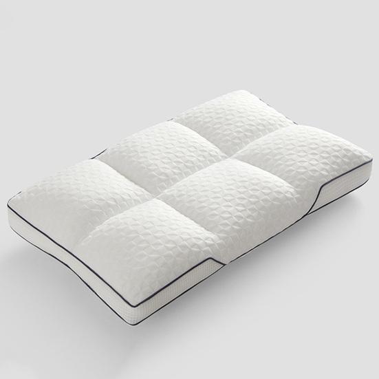 Krční polštář Ergonomický Trojrozměrný Slza Nadýchaný Prodyšný Šestihranná Podpora krku Mřížka Tvar Krk Ortopedický