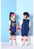Children's Fake Two-Piece Basketball Uniform Set - Unisex Competition Jersey & Jump Rope for Sports Performance and Training.