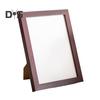 6/7/8/10-Inch/A4 Vintage Wooden Photo Frame Clear Glass Picture Display Frame Rustic Home Office Bedroom Desktop Photo Holder Decoration