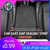 For Alfa Romeo For Alfa Romeo 1/2PCS Leather Car Seat Gap Filler Seat Gap Leak Proof Strip Interior Accsesories Giulia 147 Mito