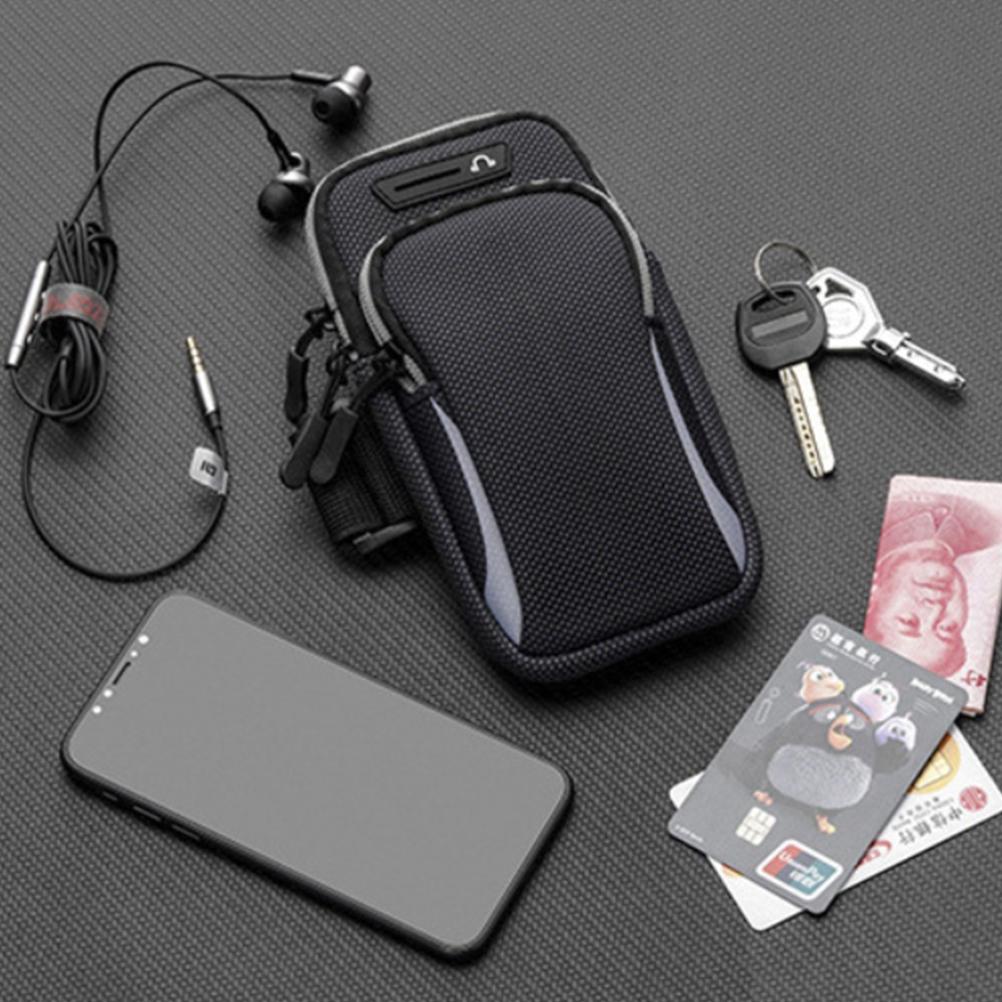 Sportowa torba na ramię opaska na ramię do biegania uchwyt na telefon wodoodporna wygodna opaska fitness na ramię do jazdy na rowerze jogi