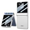 GKK For Samsung Galaxy Z Flip7 5G Case Magnetic Hinge Protection PC Phone Cover with Anti-Spy Tempered Glass Film