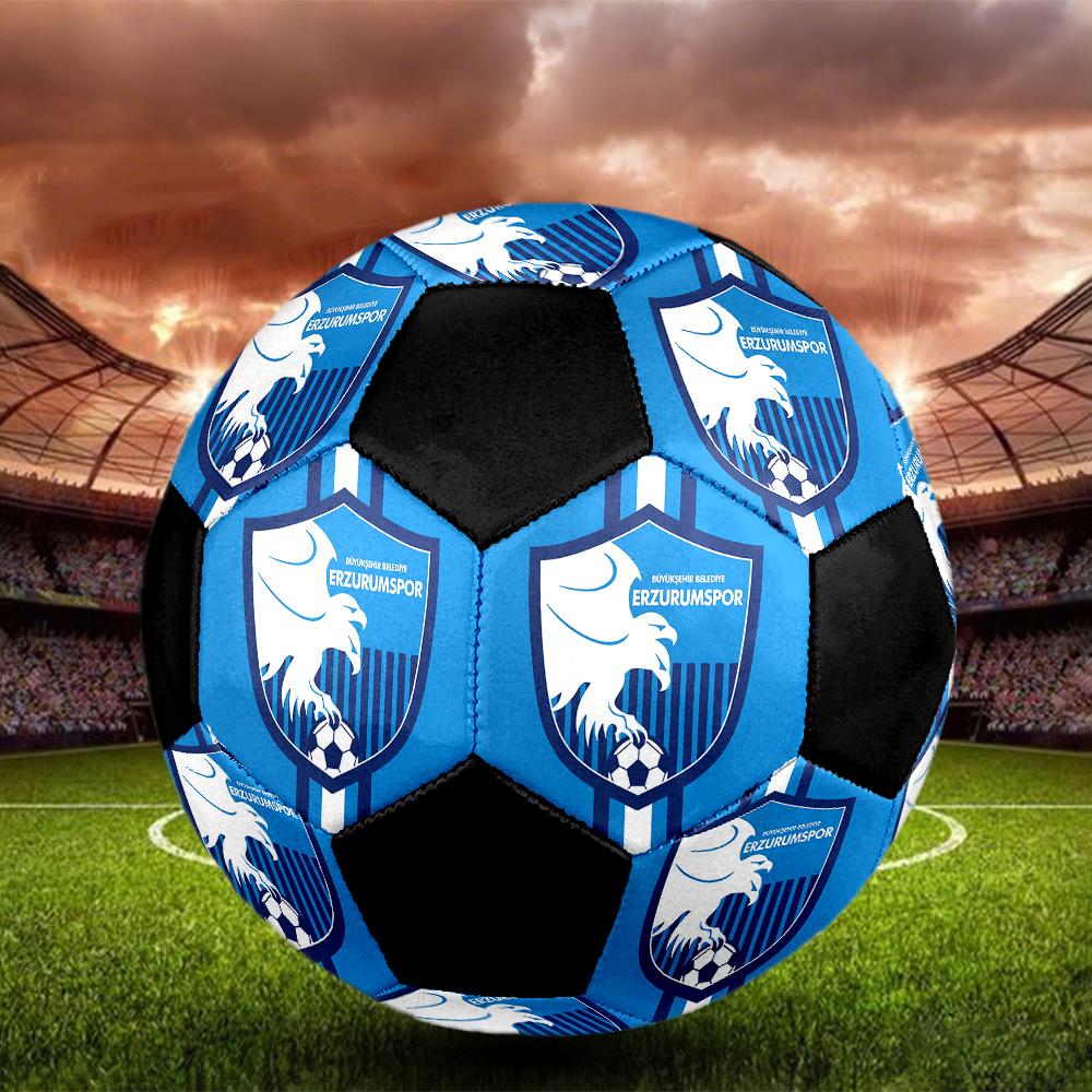SIZE 5 Erzurumspor FK Soccer Ball Colorful All Ages Machine Stitched PVC Competition Ready Durable High-Bounce