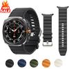 Bracelet officiel de la marque For Samsung Galaxy Watch Ultra 47mm Bracelet de sport fonctionnel en Silicone+Nylon Galaxy Watch Ultra(2025) 47mm