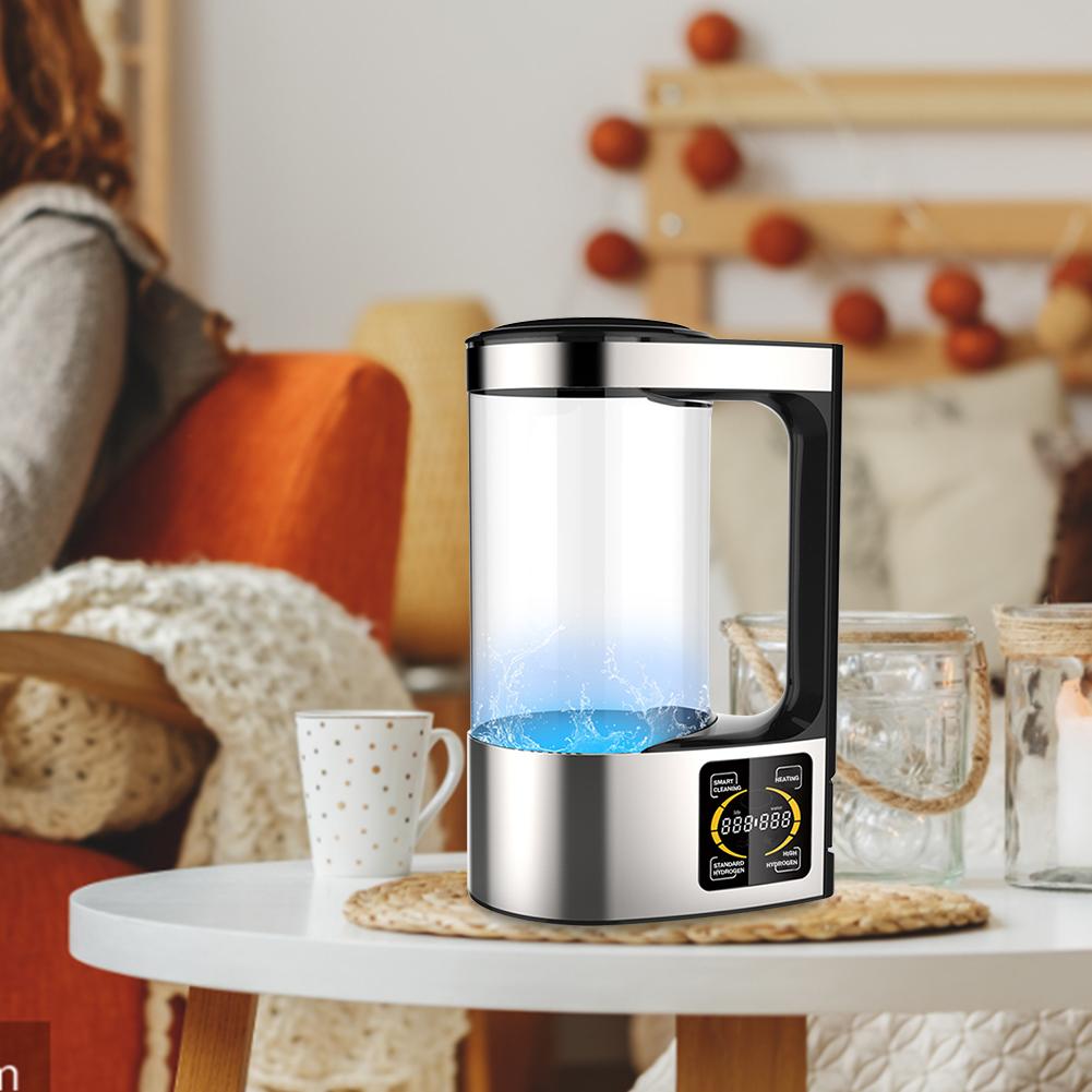 V8 Produttore di Acqua Ricca di Idrogeno Portatile Caraffa per Acqua Idrogenata Macchina Elettrolisi Microcostante per Uso Familiare