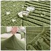 1PC Waterproof Jacquard Sofa Cover with Leaf Pattern Luxury Elastic Sofa Seat Cushion Covers Living Room Solid Sectional Covers