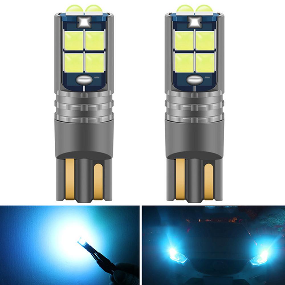 2pcs T10 W5W Super Bright Car Interior Reading Dome Light Marker Lamp 168 194 LED Auto Wedge Parking Bulbs Orange High Quality