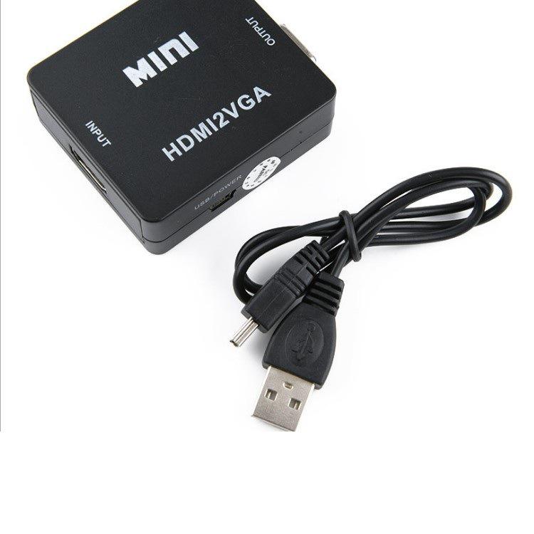 HDMI To VGA Converter with Audio - HDMI2VGA 1080P Cable