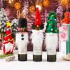 Christmas Decorations Christmas Tree Wine Bottle Set Christmas Antlers Hat Wine Set Dwarf Wine Bottle Hat