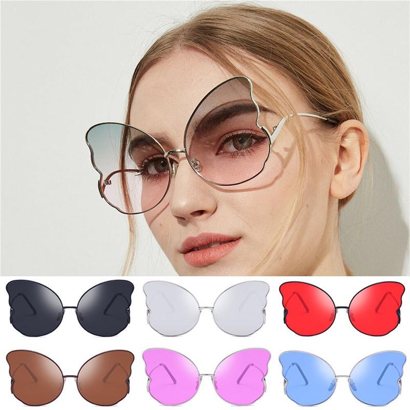 Klassische Sonnenbrille für Damen (2019) mit Retro-Oversize-Cat-Eye-Form und Vintage-Charme