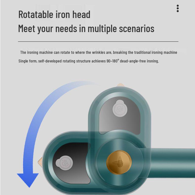 Tragbares elektrisches Dampfbügeleisen für Kleidung - Handlich und kompakt
