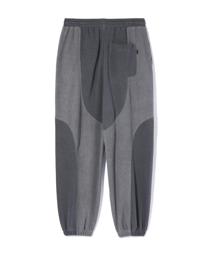 CRITIC Incision Pigment Jogger Sweatpants Charcoal