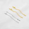 Gold Plated Star Heart Brass Lobster Clasps 75Mm Tail Extender Connector Chains Diy Jewelry Making Accessories