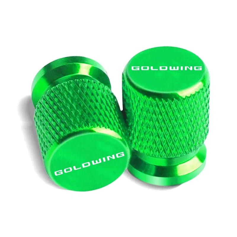 

Для Honda Goldwing GL1800 GL1500 GL1200 Gold Wing GL 1800 1200 1500 2025 Мотоциклетные аксессуары Колпачки вентилей шин Крышка штока шины зелёный
