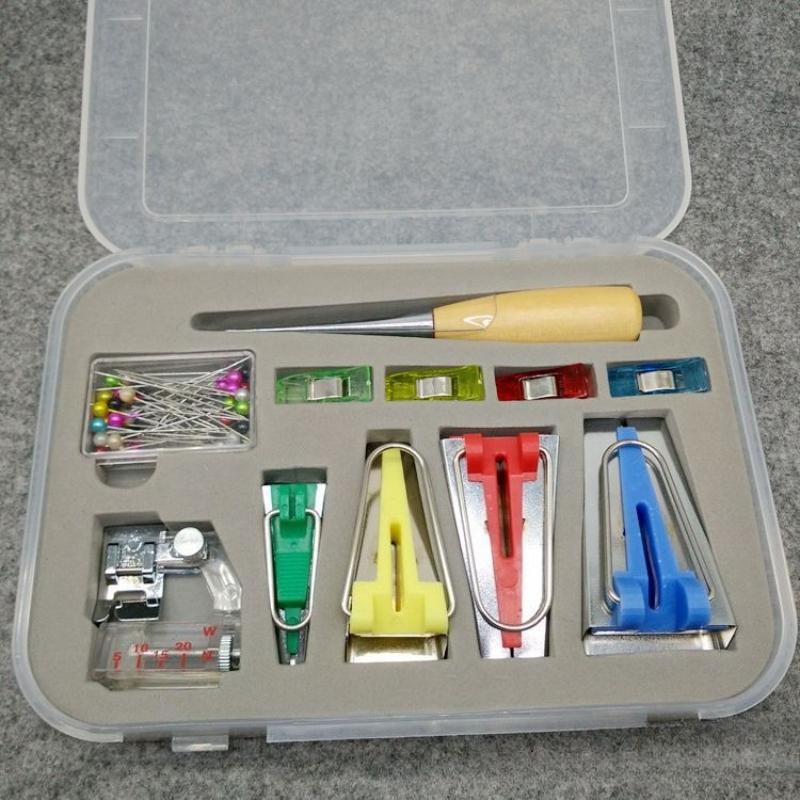 

1Set DIY Sewing Bias Binder Tool Set Multi Functional Quilting Binding Maker for Home Use