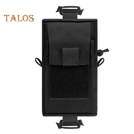 

Тактичний кишеня Molle для аксесуарів Рюкзак Сумка з кріпленням на плечовому ремені з кишенею на подвійній блискавці Тактичний кишеня Molle для інструментів для активного відпочинку чорний