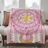 Card Captor Sakura Blanket Design Lightweight  For Dorms, Naps, Living Room, Office,Sofa,All-Season