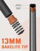 KONLLEN Heavy Hitter Jump Break Carbon Fiber Break Jump 13mm Tip Punch Cue Jump Billiard Pool Stick Cue, 3-Piece Cue, Cue,