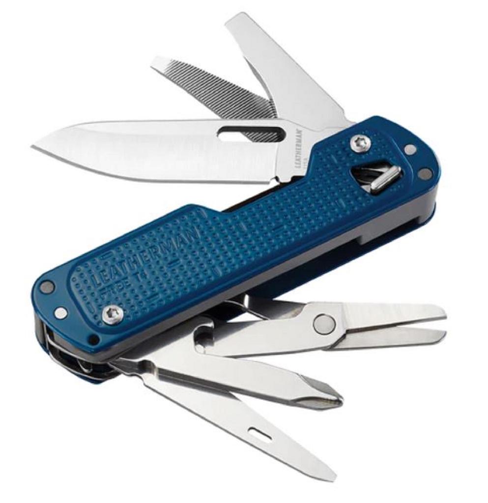 Leatherman YL832879 GRATIS T4 Multitool 12 Funktionen, Marineblau (9266)