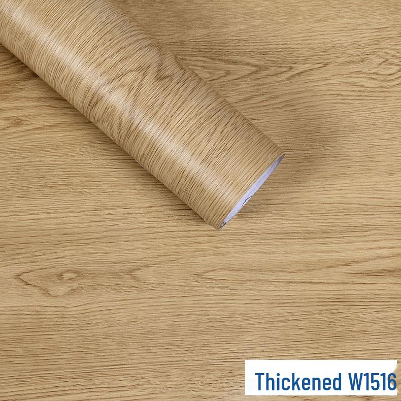Self-Adhesive Wood Grain Waterproof Wallpaper for Furniture and Cabinet Renovation