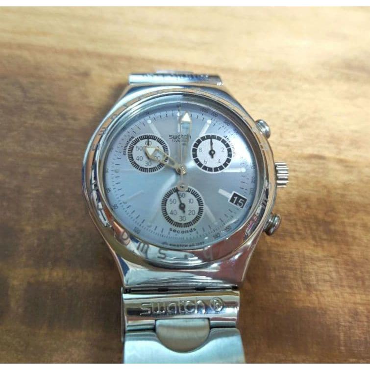 Used [Rare working item] swatch IRONY Swatch Irony Chronograph