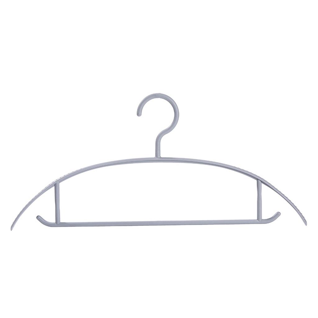 10pc Unmarked Anti-slip Clothes Hanger Dormitory Bed Clothes Hanger Household Thick Clothes Stand Adult Plastic Clothes Support Clothes Drying Rack