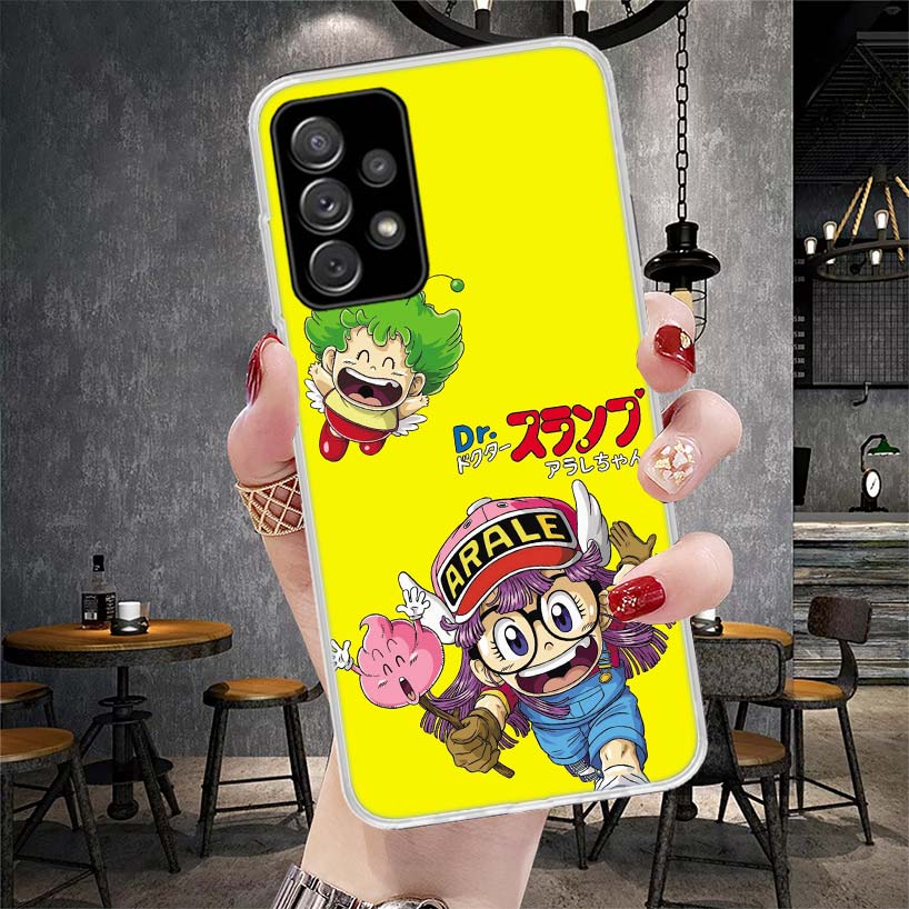 Arale Dr Slump Soft Phone Case For Samsung Galaxy S22 S23 S24 S25 Edge S26 Ultra S20 FE S21 Plus + Fundas Coque Galaxy S20 S21 S